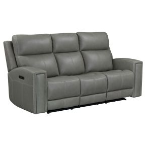 Liberty Furniture 7021LG-33P Camden - Sofa P3 & ZW - Gray