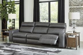 Signature Design by Ashley® 55203/58/46/62 Samperstone - Gray - Sofa 3 Pc Sectional