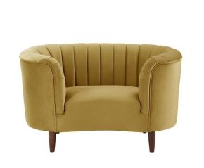 ACME LV00165 Millephri - Chair - Olive Yellow Velvet