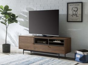 ACME LV01073 Hattie - TV Stand - Rustic Walnut Finish