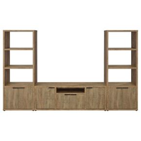 Coaster Fine Furniture 701702-SET Tabby - 3 Piece TV Entertainment Center - Mango