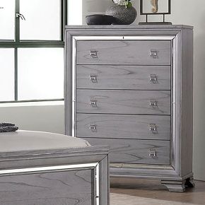 Furniture of America CM7579C Alanis - Chest - Light Gray