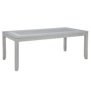 New Classic D2442-10 Fiona - Rectangle Dining Table - Mist Gray