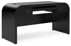 Signature Design by Ashley® H821-44 Rowanbeck - Black - Home Office Desk