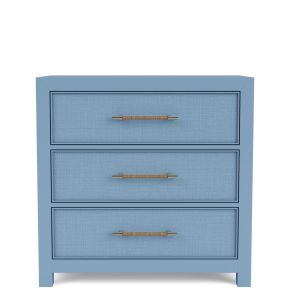 Riverside Furniture 30763 Rosalie - 3 Drawer Accent Chest - Blue
