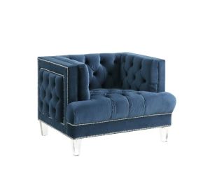 ACME 56457 Ansario - Chair - Blue Velvet