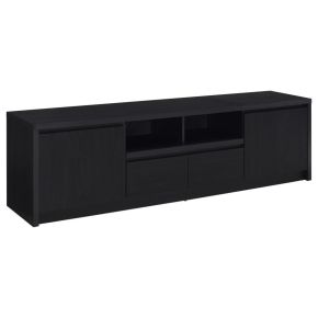 Coaster Fine Furniture 706223 Winfield - 2-Door TV Stand Media Console - Black