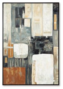 Signature Design by Ashley® A8000426 Howford - Wall Art - Brown / Black / Gray