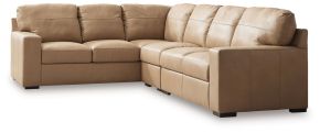 Signature Design by Ashley® 38006S3 Bandon - 3-Piece Sectional With Raf Loveseat - Toffee