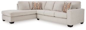 Ashley Furniture 24305S1 Aviemore - 2-Piece Sectional With Laf Corner Chaise - Stone