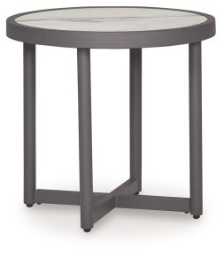 Ashley Furniture PCP510-706 Ashley Furniture PCP510-706 Ocean Beach - Round End Table - Gray