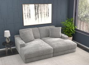 Jackson 3045/75/76-18 Jackson 3045/75/76-18 Comfrey - 2 Piece Double Wide Chaise - Moonstruck
