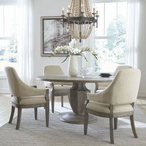 Liberty Furniture 944-CD-O5PDS Westfield - 5 Piece Pedestal Table Set - Havana Brown