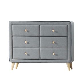 ACME 24525 Valda - Dresser - Light Gray Fabric
