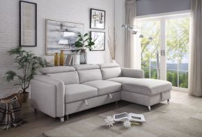 ACME 56040A Reyes - Sectional Sofa - Beige