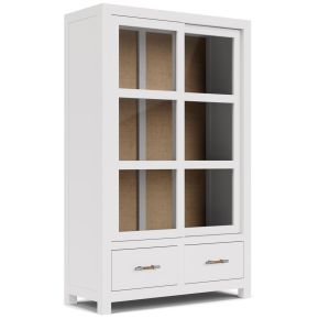 Riverside Furniture 30754 Rosalie - Display Cabinet - White
