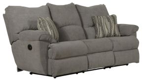 Catnapper 62415-1875/18-2154/38 Catnapper 62415-1875/18-2154/38 Sadler - Power Lay Flat Reclining Sofa With Drop Down Table - Mica