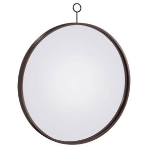 CoasterEveryday 961495 Gwyneth - Round Wall Mirror - Black Nickel