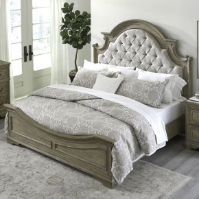 Liberty Furniture 244N-BR90 Magnolia Manor - Panel Bed Rails - Light Brown