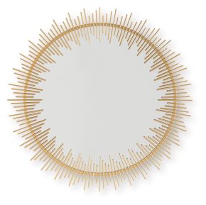 Signature Design by Ashley® A8010405 Wainport - Accent Mirror - Gold Finish