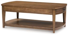 Signature Design by Ashley® T513-1 Burkbyer - Rectangular Cocktail Table - Brown