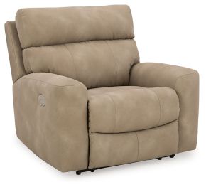 Ashley Furniture 6100413 Ashley Furniture 6100413 Next-Gen Durapella - Power Recliner With Adj Headrest - Sand