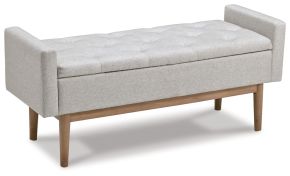 Signature Design by Ashley® A3000247 Briarson - Storage Bench - Beige / Brown