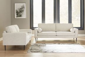 Signature Design by Ashley® 41103/38/35 Hazela - Sandstone - 2 Pc. - Sofa, Loveseat