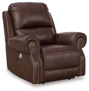 Signature Design by Ashley® U9021406 Freyeburg - Walnut - Zero Wall Power Recliner