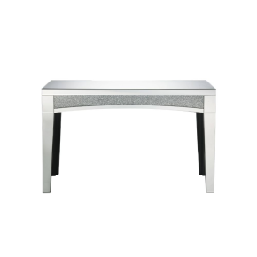ACME 84678 Nowles - Accent Table - Mirrored & Faux Stones - 32"