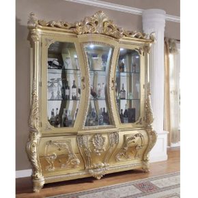 ACME DN01485 Cabriole - Curio - Gold