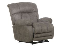 Catnapper 647937-1428/68 Dawkins - Power Lay Flat Reclining With Oversize Xtra Comfort Ottoman - Charcoal