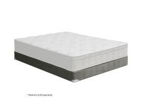 Furniture of America DM335Q-F Aleksa - Foundation 80" x 60" - Dark Gray