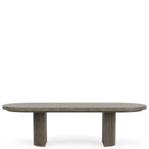 Riverside Furniture 87150-87151 Sariel - Double Pedestal Dining Table - Dark Brown