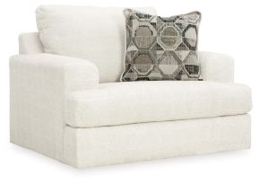 Ashley Furniture 3140323 Karinne - Chair And A Half - Linen
