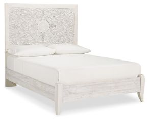 Ashley Furniture B181B2 Paxberry - Full Panel Bed - Whitewash