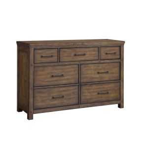 Samuel Lawrence Furniture S918-410 Cambridge - 7-Drawer Dresser - Brown