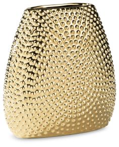 Signature Design by Ashley® A2000575 Efim - Gold Finish - Vase - 8"