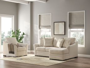 Benchcraft® 48602/18/20 Lango - 2 Pc. - Sofa Chaise, Chair - Jute