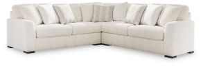 Signature Design by Ashley® 61904S5 Chessington - 3-Piece Sectional - Ivory