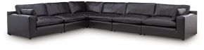 Signature Design by Ashley® 30902S5 Emilia - 6-Piece Sectional - Black