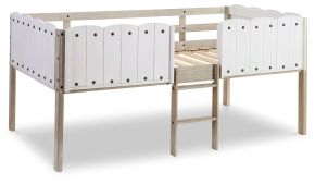 Signature Design by Ashley® B081-162 Wrenalyn - White / Brown / Beige - Twin Loft Bed Frame