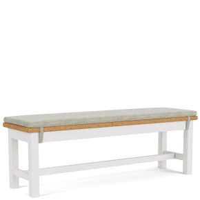 Riverside Furniture 30724 Riverside Furniture 30724 Rosalie - Short Dining Bench - Natural / White