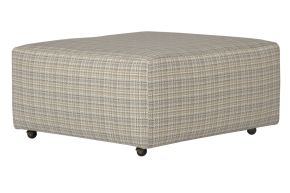 Jackson Furniture Industries 26112-2430/38 McPherson - Castered Cocktail Ottoman - White