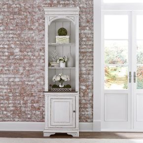 Liberty Furniture 244-EL00 Magnolia Manor - Left Pier - White