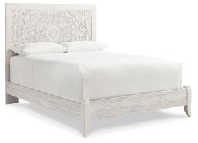 Signature Design by Ashley® B181-57 Paxberry - Queen Panel Headboard - Whitewash