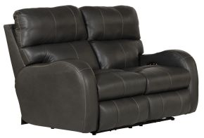 Jackson Furniture Industries 64462-1273/58-3073/58 Angelo - Power Reclining Loveseat - Gunmetal