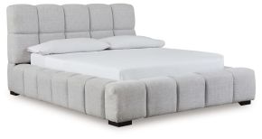 Ashley Furniture PCB584B1 Ashley Furniture PCB584B1 Grendusk - Queen Upholstered Bed - Light Gray