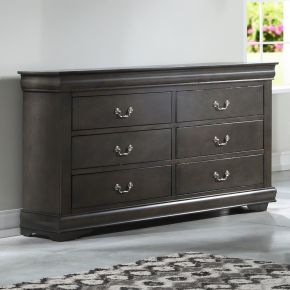 ACME 26795 ACME 26795 Louis Philippe - Dresser - Dark Gray