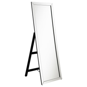 CoasterEveryday 961633 Soline - Framed Standing Floor Mirror - Silver
